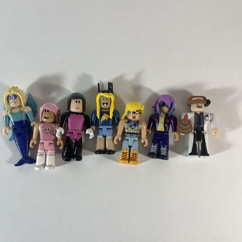 Roblox Avatar Figure Lot Jazwares 7pc Bundle